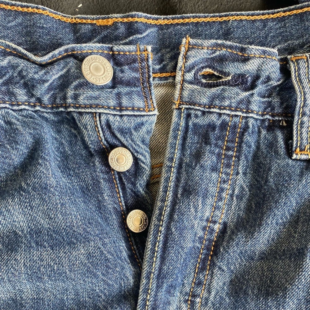 Levi's 501 S  Button Jeans Womens